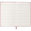 Agenda L hebdomadaire 12 mois Moleskine à couverture rigide