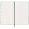 Agenda L hebdomadaire 12 mois Moleskine à couverture rigide