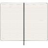 Agenda L vertical 12 mois Moleskine à couverture rigide