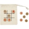 Jeu de morpion Whorl en bois