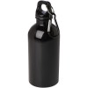 Bouteille d'eau Oregon de 400 ml simple paroi en acier recyclé certifié RCS avec mousqueton