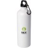 Bouteille d'eau Oregon de 750 ml simple paroi en acier recyclé certifié RCS avec mousqueton