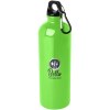 Bouteille d'eau Oregon de 750 ml simple paroi en acier recyclé certifié RCS avec mousqueton