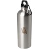 Bouteille d'eau Oregon de 750 ml simple paroi en acier recyclé certifié RCS avec mousqueton
