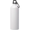 Bouteille d'eau Oregon de 750 ml simple paroi en acier recyclé certifié RCS avec mousqueton