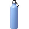 Bouteille d'eau Oregon de 750 ml simple paroi en acier recyclé certifié RCS avec mousqueton