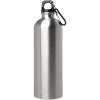 Bouteille d'eau Oregon de 750 ml simple paroi en acier recyclé certifié RCS avec mousqueton