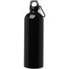 Bouteille d'eau Oregon de 750 ml simple paroi en acier recyclé certifié RCS avec mousqueton