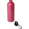 Bouteille d'eau Oregon de 750 ml simple paroi en acier recyclé certifié RCS avec mousqueton