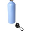 Bouteille d'eau Oregon de 750 ml simple paroi en acier recyclé certifié RCS avec mousqueton