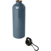 Bouteille d'eau Oregon de 750 ml simple paroi en acier recyclé certifié RCS avec mousqueton