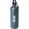 Bouteille d'eau Oregon de 750 ml simple paroi en acier recyclé certifié RCS avec mousqueton