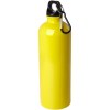 Bouteille d'eau Oregon de 750 ml simple paroi en acier recyclé certifié RCS avec mousqueton