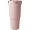 Gobelet avec isolation sous vide Bronx en cuivre et acier inoxydable recyclé certifié RCS Bronx de 900 ml avec couvercle à double fonction