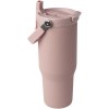 Gobelet avec isolation sous vide Bronx en cuivre et acier inoxydable recyclé certifié RCS Bronx de 900 ml avec couvercle à double fonction