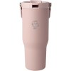 Gobelet avec isolation sous vide Bronx en cuivre et acier inoxydable recyclé certifié RCS Bronx de 900 ml avec couvercle à double fonction