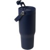 Gobelet avec isolation sous vide Bronx en cuivre et acier inoxydable recyclé certifié RCS Bronx de 900 ml avec couvercle à double fonction