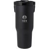 Gobelet avec isolation sous vide Bronx en cuivre et acier inoxydable recyclé certifié RCS Bronx de 900 ml avec couvercle à double fonction