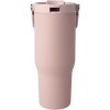 Gobelet avec isolation sous vide Bronx en cuivre et acier inoxydable recyclé certifié RCS Bronx de 900 ml avec couvercle à double fonction