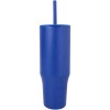 Gobelet isotherme Brady 900 ml certifié RCS avec paille en silicone