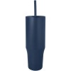 Gobelet isotherme Brady 900 ml certifié RCS avec paille en silicone