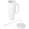 Gobelet isotherme Brady 900 ml certifié RCS avec paille en silicone