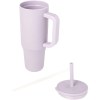 Gobelet isotherme Brady 900 ml certifié RCS avec paille en silicone