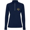Sweatshirt Estambul à manches longues et demi-zip pour femme