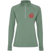 Sweatshirt Estambul à manches longues et demi-zip pour femme