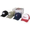 Coffret d'échantillons de casquettes recyclées