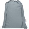 Sac de 5 L avec cordon Oregon Blend en coton recyclé 140 g/m² certifié GRS