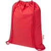 Sac de 5 L avec cordon Oregon Blend en coton recyclé 140 g/m² certifié GRS