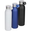 Bouteille d’eau Grom de 650 ml en acier inoxydable recyclé certifié RCS