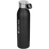 Bouteille d’eau Grom de 650 ml en acier inoxydable recyclé certifié RCS