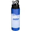 Bouteille d’eau Fitz de 800 ml en acier inoxydable recyclé certifié RCS à simple paroi