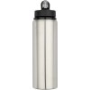 Bouteille d’eau Fitz de 800 ml en acier inoxydable recyclé certifié RCS à simple paroi