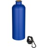 Bouteille d’eau Oregon de 750 ml en acier inoxydable à simple paroi certifiée RCS, recyclé mat avec mousqueton