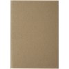 Cahier kraft Novella Austen A5 recyclé à couverture souple de 100 feuilles