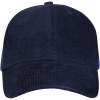 Casquette 6 panneaux Hutton en velours côtelé recyclé