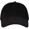 Casquette 6 panneaux Hutton en velours côtelé recyclé