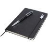 Ensemble carnet à couverture rigide A5 et stylo roller Legato Elegance