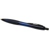 Stylo bille Nash en plastique recyclé avec garnitures noires (encre noire)