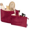 Set de trousses de toilette en velvet gomme recyclées GRS Swift