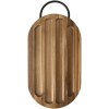 Planche à découper Prestige en acacia avec couteau à pain