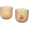 Gobelets en verre Male de 200 ml - lot de 2
