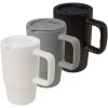 Mug Carter en céramique de 450 ml avec couvercle en plastique