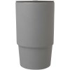 Mug Carter en céramique de 450 ml avec couvercle en plastique