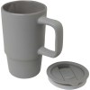 Mug Carter en céramique de 450 ml avec couvercle en plastique