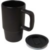 Mug Carter en céramique de 450 ml avec couvercle en plastique