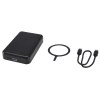 Batterie de secours Acrab magnétique sans fil de 10 000 mAh et 15 W avec PD de 20 W - fabriquée en plastique recyclé